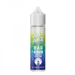 Sour Blue Razz Lime Bar Saltfill Just Juice 40ml