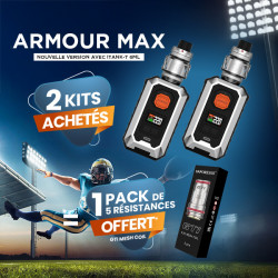 Offre Kit Armour Max (Nouvelle version) Silver Vaporesso