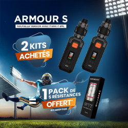 Offre Kit Armour S (Nouvelle version) Black Vaporesso