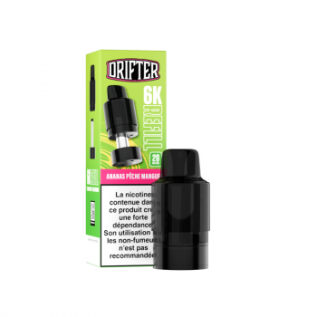 Cartouche Drifter Bar 6000 Refill 10+2ml 20mg Drifter