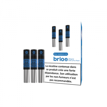 Pack de 3 Pods Brio 1ml 20mg Da One Blue Raspberry Ice 