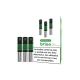 Pack de 3 Pods Brio 1ml 20mg Da One Green Apple Ice 