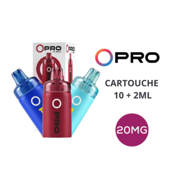 Cartouche OPRO IA 10000 Refill 10+2ml 20mg Instafill Blue Blood Orange