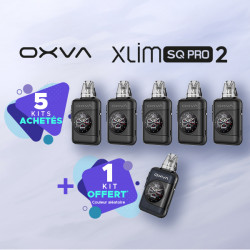 Offre Kit XLim SQ Pro 2 Black Leather OXVA
