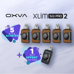 XLim SQ Pro 2 Kit Offer Brown Leather OXVA
