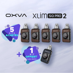 Offre Kit XLim SQ Pro 2 Brown Wood OXVA