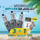 Offre Kit Vinci Spark 100 Metal Gray Voopoo