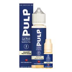 Pack 60mL Granite Fruits Bleus Le Pod Liquide Pulp
