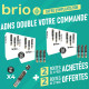 Offre d'implantation Brio de Da One : Batteries + prods 1mL - 20mg