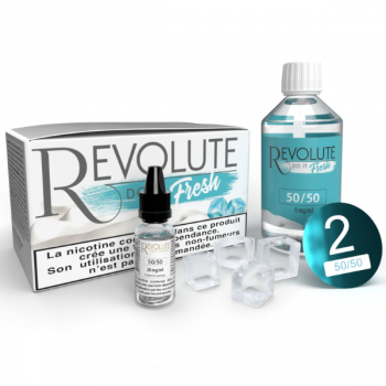 Pack DIY Fresh 115ml 50/50 02mg Revolute