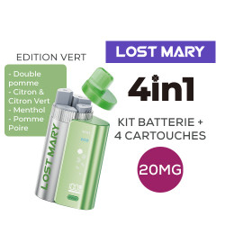 Pack 4en1 4X2ml Vert Lost Mary 20mg