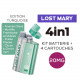 Pack 4en1 4X2ml Turquoise Lost Mary 20mg