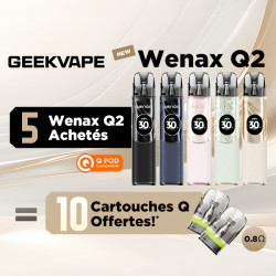 Offre Kit Wenax Q2 Geekvape 1