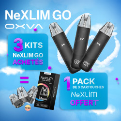 Offre Kit Nexlim Go Silky Black OXVA