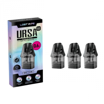 Pack de 3 Cartouches 2.5mL Ursa Nano V3 Lost Vape