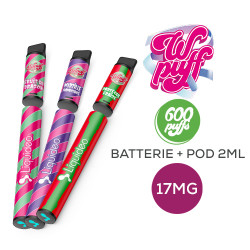 Starter Kit Wpuff 600 Original Pod 2ml 1.7% Liquideo