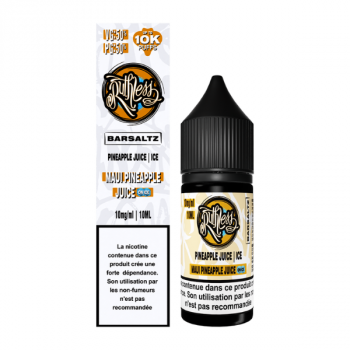 Maui Pineapple Juice On Ice Nic Salt BarSaltz Ruthless 10mL