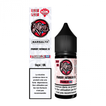 Strawmelon On Ice Nic Salt BarSaltz Ruthless 10mL