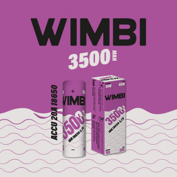 Accu 20A 18650 3500mAh WIMBI