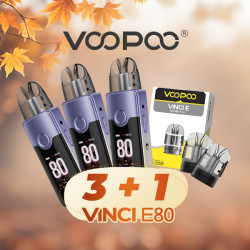 Offre Kit Vinci E80 Purple Gold Gradient Voopoo