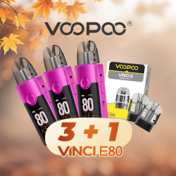 Offre Kit Vinci E80 Rose Red Voopoo