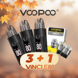 Offre Kit Vinci E80 Spray Black Voopoo