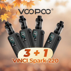 Offer Vinci Spark 220 Kit Midnight Dark Voopoo