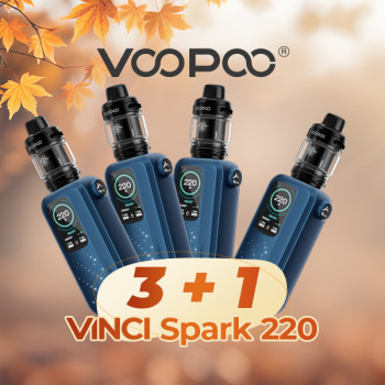 Offre Kit Vinci Spark 220 Space Blue Voopoo