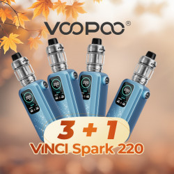 Offer Vinci Spark 220 Kit Stralit Blue Voopoo