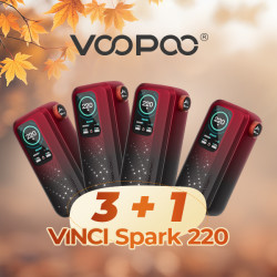 Offre Box Vinci Spark 220 Dark Red Voopoo