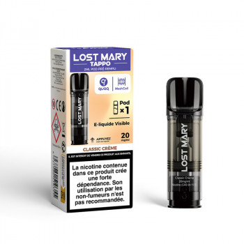 Pod Tappo 2mL 20mg Lost Mary DLUO Courte