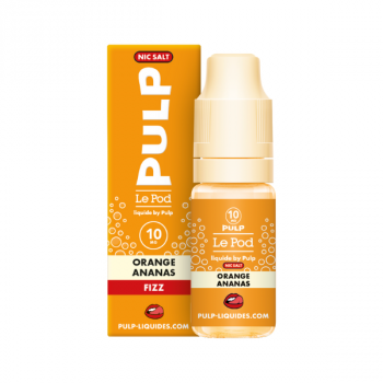 Orange Ananas Nic Salt Le Pod Liquide Fizz Pulp 10mL
