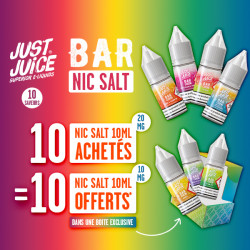 Offre Bar Salt Nic Salt 10mL Just Juice
