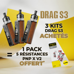 Offre Kit Drag S3 Brown Voopoo