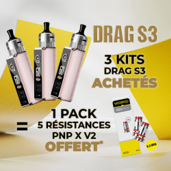 Offre Kit Drag S3 Pink Voopoo