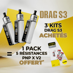 Offre Kit Drag S3 White Voopoo