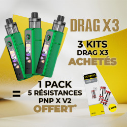Offer Drag X3 Kit Moss Green Voopoo