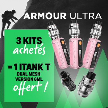 Offre Kit Armour Ultra Light Pink Vaporesso