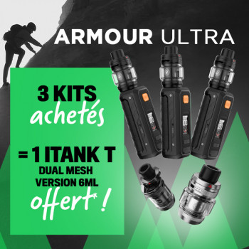 Offre Kit Armour Ultra Obsidian Black Vaporesso