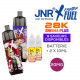 Kit Shisha Plus 28k 2x10ml 20 mg Fighter Fuel X JNR