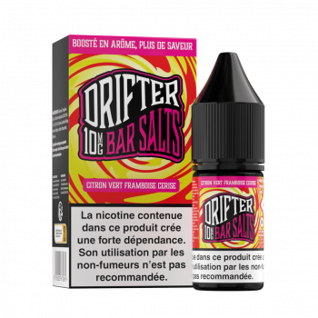 Citron Vert Framboise Cerise Nic Salt Bar Salts Drifter 10ml