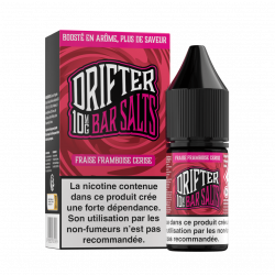 Fraise Framboise Cerise Nic Salt Bar Salts Drifter 10ml