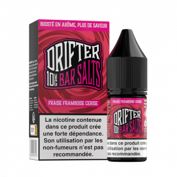 Fraise Framboise Cerise Nic Salt Bar Salts Drifter 10ml