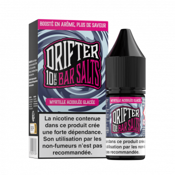 Myrtille Acidulee Glacee Nic Salt Bar Salts Drifter 10ml