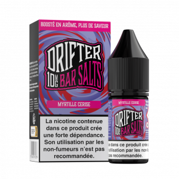 Myrtille Cerise Nic Salt Bar Salts Drifter 10ml