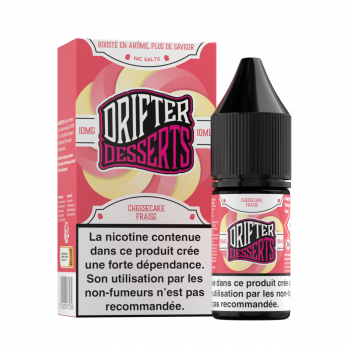 Strawberry Cheesecake Nic Salt Desserts Salts Drifter 10ml