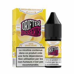 Gaufre Banane Caramel Nic Salt Desserts Salts Drifter 10ml