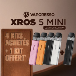Offre XROS 5 Mini Leather 4+1 vaporesso