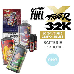 Kit Fighter-X 32K 2x10ml 10mg 1000mah
