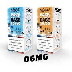 Pack DIY 200ml 06mg Liquideo